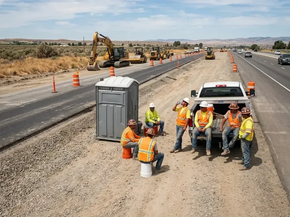 highway-road-construction-crew-007 — frequently asked questions, Porta Potty and Restroom Rentals in Varnville, SC
